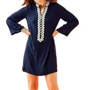 💙 NWT Lilly Pulitzer Navy Gracelynn Tunic dress 12